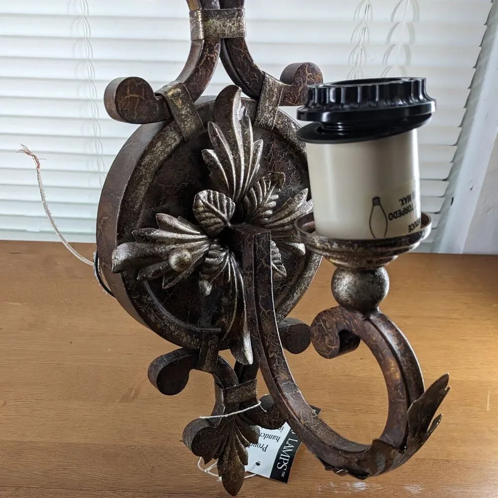 Fine Art Lamps Industrial Steampunk Gothic Metal Electric Lamp #K140602‎ New!